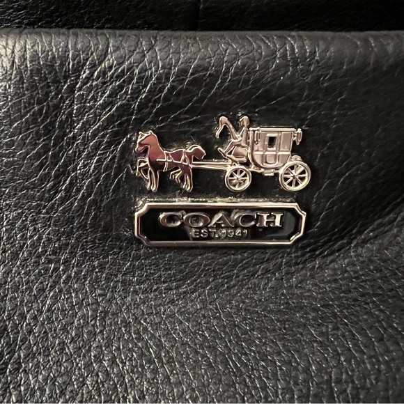 Coach 21224 Madison Isabelle Leather Hobo Black - Picture 4 of 13